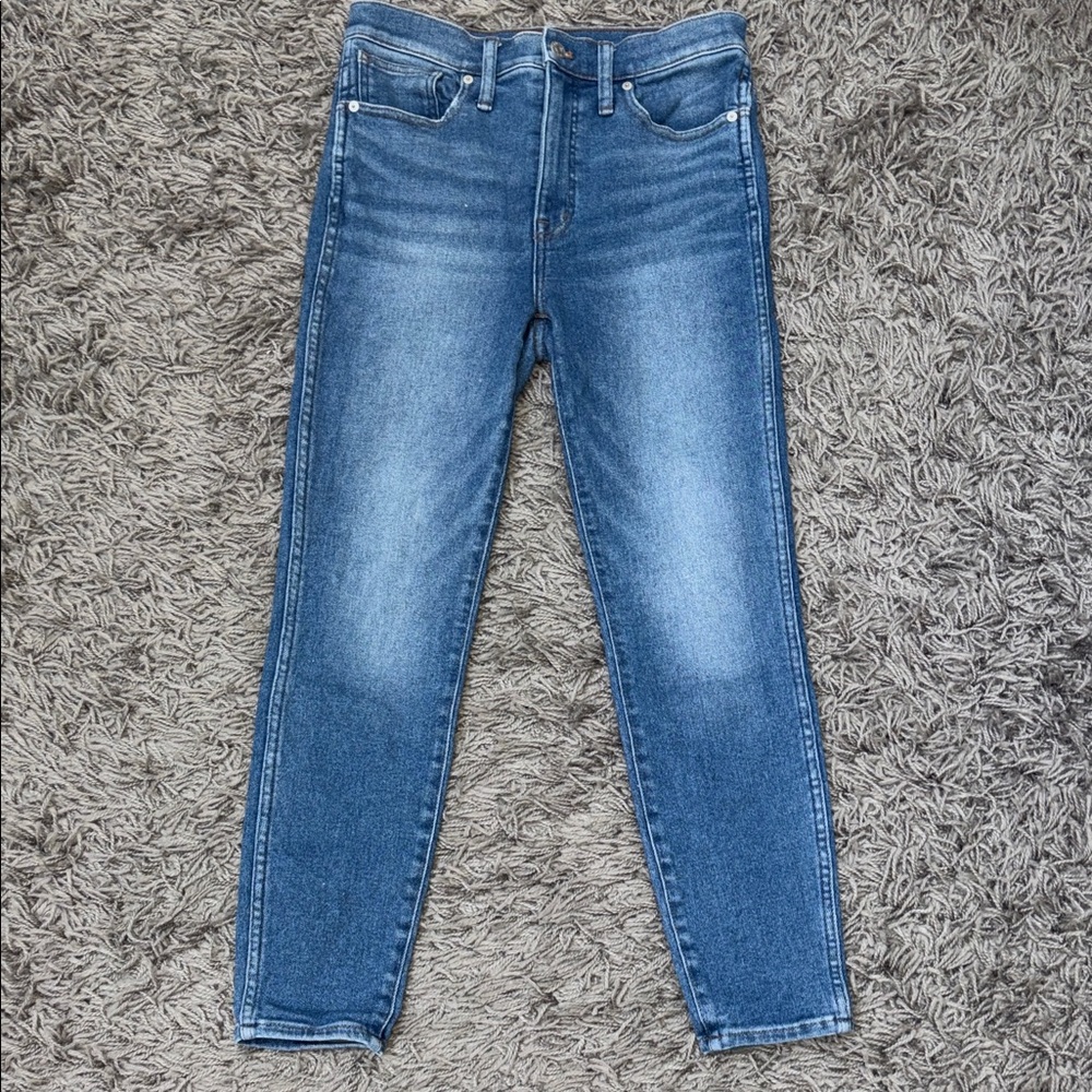 Madewell Women's 10” High-Rise Skinny Crop